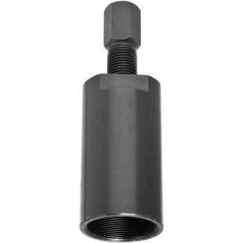 The Clutch Puller M35 x 1.0 Right Hand Thread Female by Dennis Stubblefield Sales is a sturdy tool designed for removing bearings from machinery, featuring a cylindrical body and threaded shaft, and made in the USA.