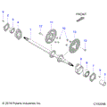 DRIVE TRAIN: REAR AXLE - 2022 POLARIS OUTLAW 70
