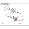 REAR WHEEL - 2021 CFMOTO CFORCE 400
