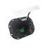The Fuel Pump by Polaris is a black plastic automotive part with a green cap, orange and black connector, and a white mesh filter—perfect for replacing fuel pumps in Victory motorcycles or as an OEM Victory Polaris component.