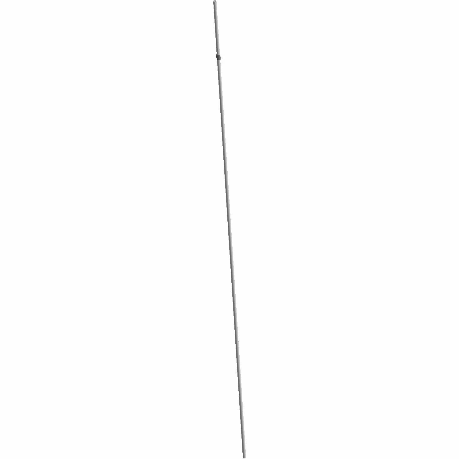 Long, slender black vent line tube with small connector at one end for Polaris off-road vehicles.