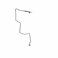 Black metal canister purge line tube with multiple bends and mounting points for Polaris off-road vehicles.