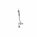Black metal canister purge line tube with rubber hose and mounting bracket for Polaris UTV models.