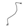 Black bent metal tube with connector fittings at both ends for Polaris vehicle fluid system.