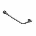 Black flexible fuel line with gray connectors on each end for Polaris Ranger UTVs.