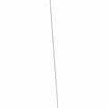 Thin, long gray vent line tube for offroad Polaris RZR vehicles, 316 cm length.