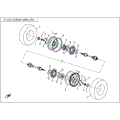 REAR WHEEL ASSY - 2015 CFMOTO ZFORCE 600