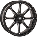 HL4 Wheel - 14x7 Gloss Black Machined with Factory Valve Stem - 4/110 Bolt Pattern by High Lifter
