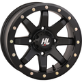 HL9 Beadlock Wheel - 14x7 - Front / Rear - Matte Black - 4/156 - 5+2 (+30 mm) by High Lifter