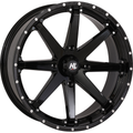 HL10 Wheel - 20x7 Gloss Black with Factory Valve Stem and Bolt-In Center Cap by High Lifter