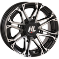 HL3 Wheel - 14x7 Gloss Black with Machined Accent by High Lifter