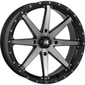 HL10 Wheel - 14x7 -  Front/Rear - Matte Black/Smoke - 4/137 - 5+2 (+30 mm) by High Lifter