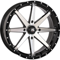 HL10 Wheel - 20x7 Gloss Black Machined with Factory Valve Stem - 4/137 Bolt Pattern by High Lifter