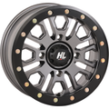 HL23 Beadlock Wheel - 14x7 - Gun Metal Gray 4/137 Vehicles by High Lifter