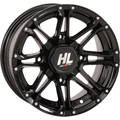HL3 Wheel - 12x7 Gloss Black with Factory-Installed Valve Stem by High Lifter