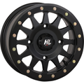 HLA1 Beadlock Wheel - 15x7 - Matte Black Front and Rear by High Lifter