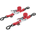 Ratchet Tie Downs 1-1/2" x 6 1 2 ' Red by Powertye Mfg.