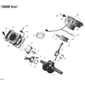 CRANKSHAFT PISTON AND CYLINDER _02R1513 - 2015 CAN AM MAVERICK 1000 / X MR