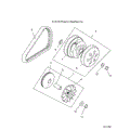 DRIVE TRAIN: PRIMARY CLUTCH - 2017 POLARIS ACE 150
