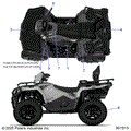 BODY: DECALS STANDARD - 2026 POLARIS SPORTSMAN TOURING 570 ULTIMATE