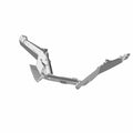 Gray molded plastic rear fascia panel for Polaris RZR Pro XP UTV, angular design.