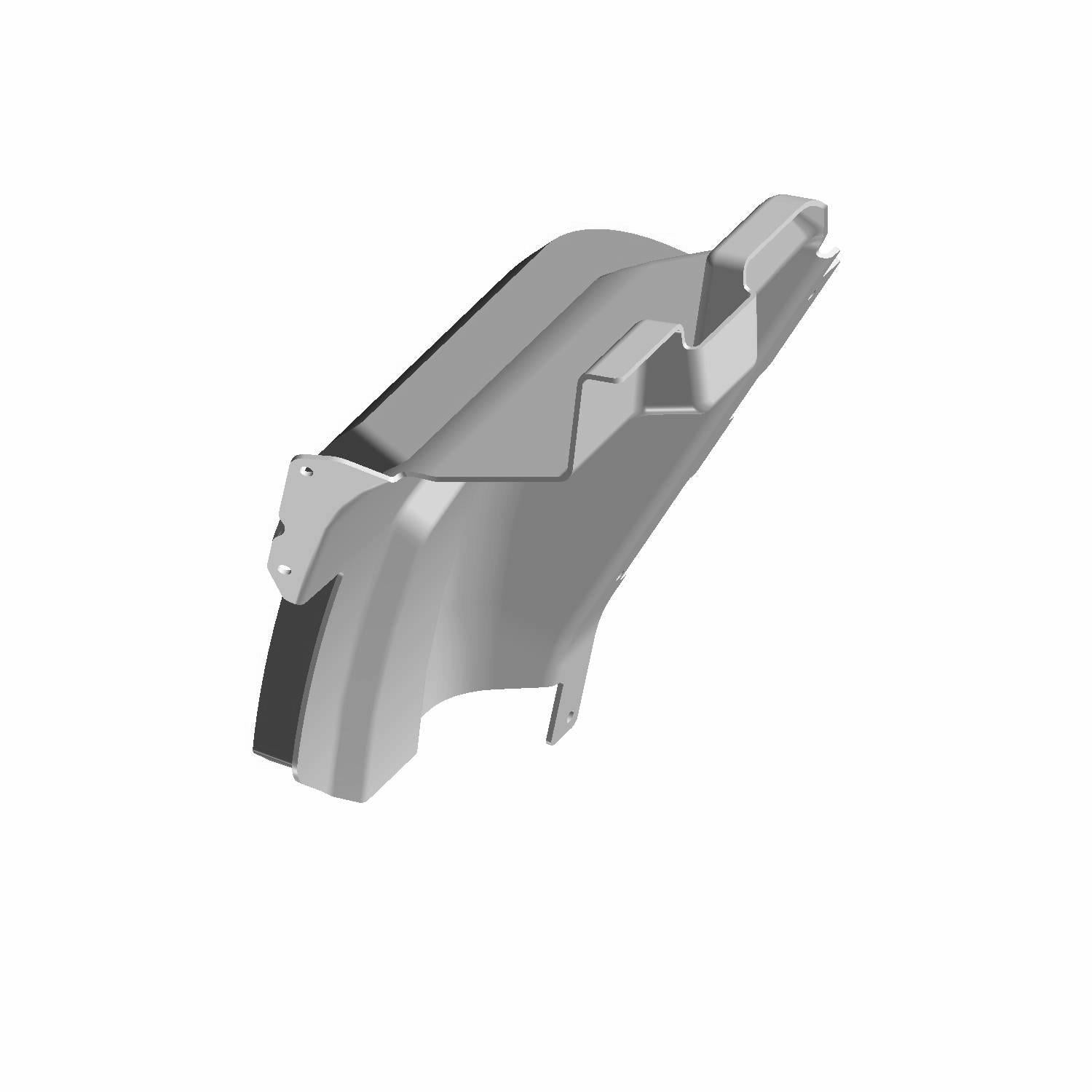 Gray plastic closeoff panel with integrated foam, designed for rear left side of Polaris Ranger EV.