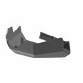 Black angular plastic speaker cover designed for right side mounting on Polaris UTV models.