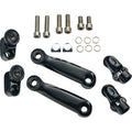 Indian Adjustable RydeCulture™ Charles Chapa Peg Mounts - Passenger - Black by Ciro