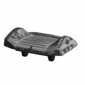 Polaris Pursuit camo-patterned molded plastic seat back with raised side supports and textured surface.