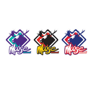 Decal Moose Offroad 3 Pack by Moose Offroad
