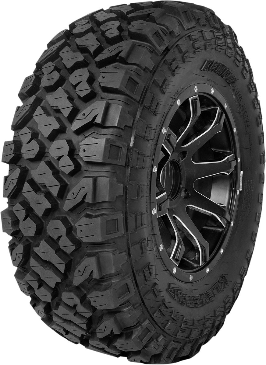 KENDA Klever X/T 30x10R14 8-Ply UTV Tire - Front/Rear with Low Rolling Resistance and Studdable Design