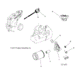 ENGINE: OIL FILTER and DIPSTICK - 2019 POLARIS ACE 500 SOHC