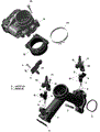 ROTAX - AIR INTAKE MANIFOLD AND THROTTLE BODY - 2022 CAN AM OUTLANDER 1000R EFI X MR