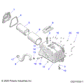 ENGINE: AIR INTAKE - 2022 POLARIS SCRAMBLER XP 1000 S 55"