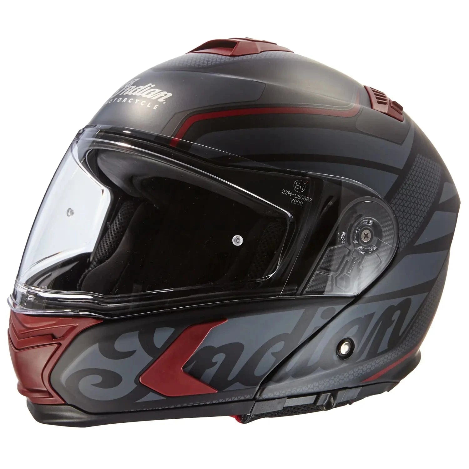 Full Face Matte Modular Helmet Visor, Clear by Indian