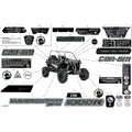 BODY - DECALS - 2022 CAN AM MAVERICK SPORT 1000R X MR