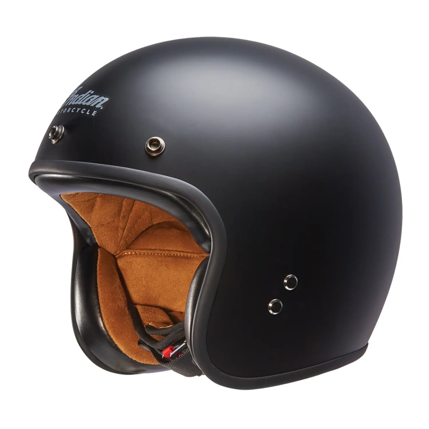 Open Face Retro Helmet by Indian LG / Silver Open Face Retro Helmet by Indian LG / Silver