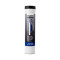 White cylindrical grease tube with black cap, blue and black Polaris U Joint label, 14 oz capacity.