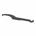 Black metal wrench span/spreader with a flat handle and hooked end for Polaris vehicles.