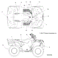BODY: DECALS - 2019 POLARIS SPORTSMAN 570 SP