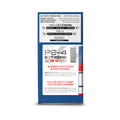 Blue and white rectangular container of Polaris PS 4 Extreme 0W-50 oil change kit with labeling in English and French.