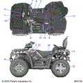 BODY: DECALS - 2020 POLARIS SPORTSMAN TOURING XP 850 48"