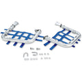 Yamaha Raptor Nerf Bars Natural Blue by Dg Performance