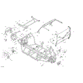 FRAME - SYSTEM - 2024 CAN AM DEFENDER PRO HD10 XT - TIMELESS BLACK METALLIC - 64" WIDTH