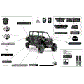 BODY - DECALS - DPS - 2021 CAN AM COMMANDER MAX 1000R EFI DPS / XT