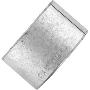 The Drive Bushing 1" P90 by Epi is a rectangular metal tube connector with a slightly rough surface, expertly crafted from premium materials for a quality fit, shown against a white background.