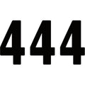 Pro Number 4 Black 7" by Factory Effex