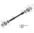 DRIVE SHAFT - 2020 CAN AM OUTLANDER MAX 6X6 EFI