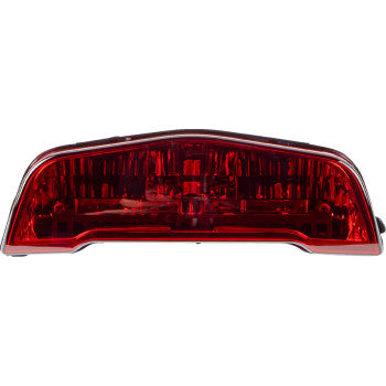 A close-up of the Honda Taillight LED by Moose Offroad shows its super-bright LEDs, viewed from the rear against a white background.