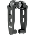Elite Pivoting Handlebar Risers 7/8 " and 1 1/8" Handlebars 5" Black by Rox Speed Fx